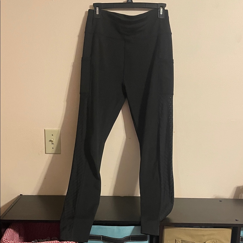 Black High-Waisted Leggings
